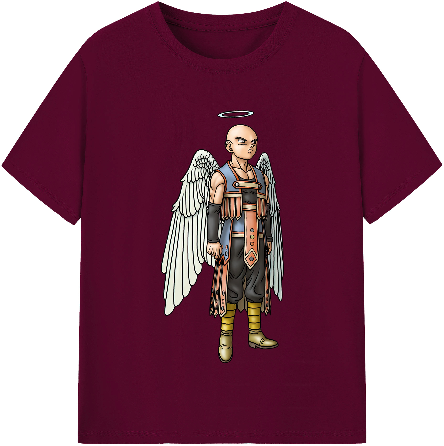（画像用） ドラゴンクエスト Doragon Kuesuto Dragon Quest レディースカジュアルプリントTシャツ（綿100％）
